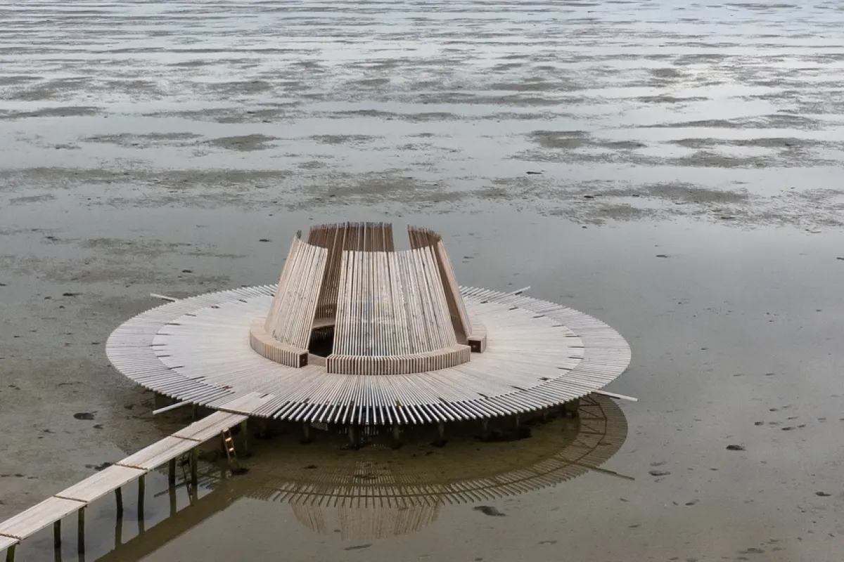 Monument De Streken in Waddenzee