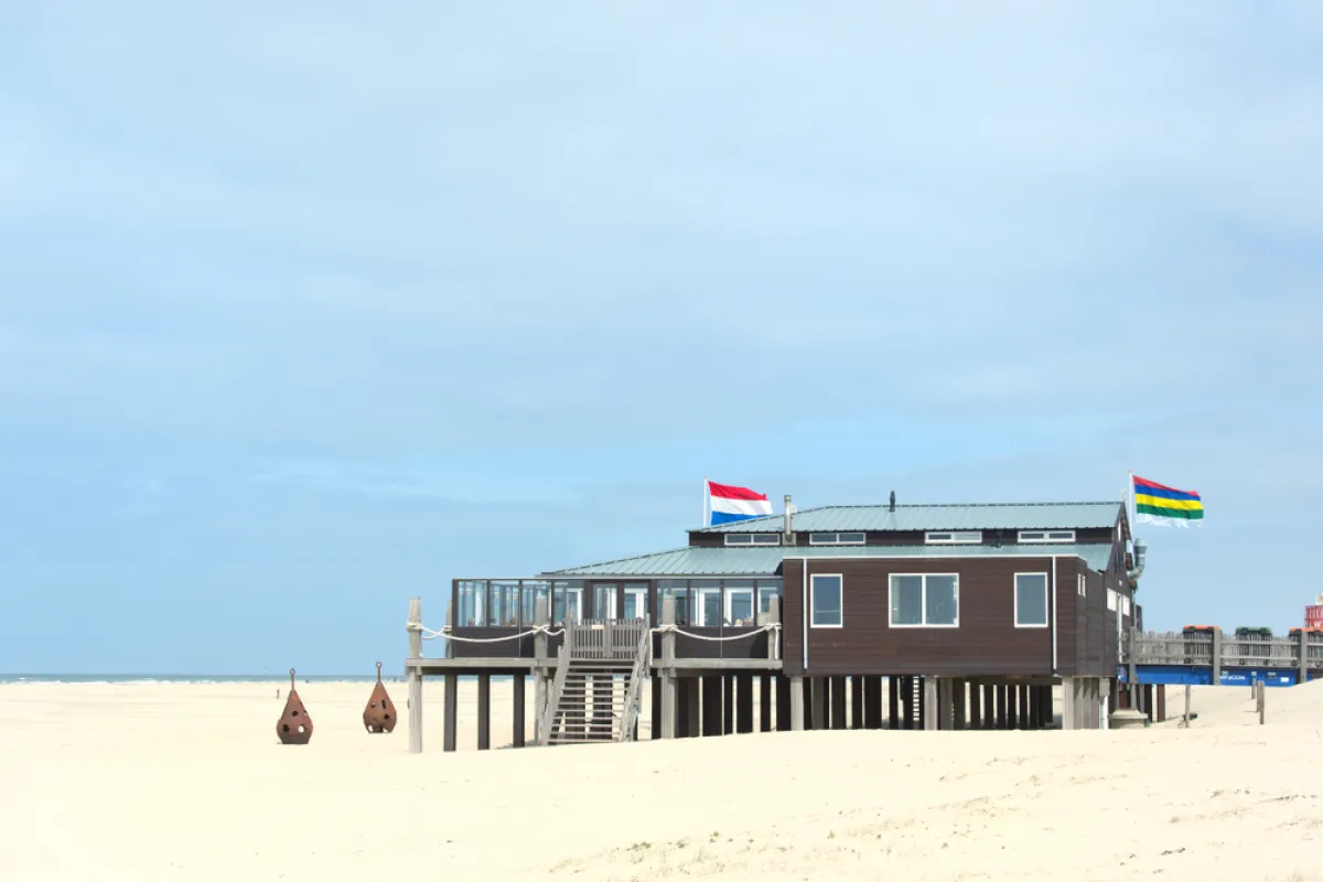 strandtent op Terschelling